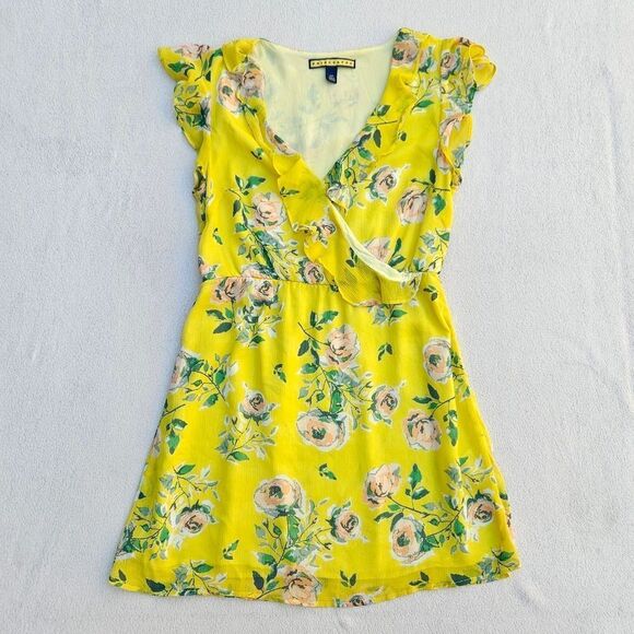 Aeropostale Prince and Fox Ruffled Floral Dress - Picture 2 of 12